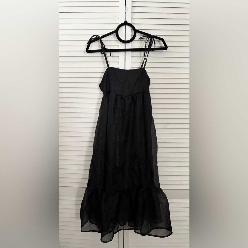 Wild Fable Black Midi Dress, Size: XS, NWT